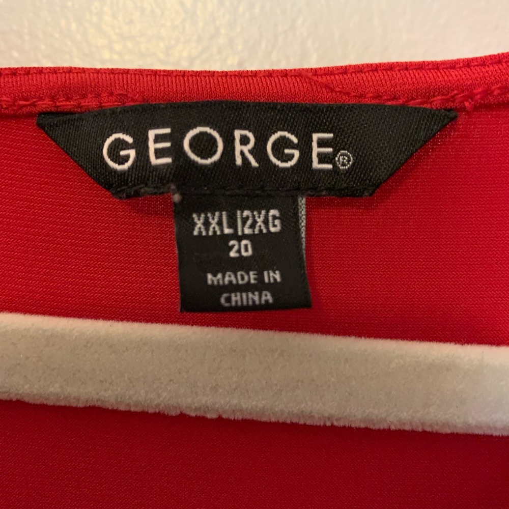 Red George Dress - Picture 5 of 6